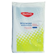 HeltiQ Wegwerpwashandjes 20 stuks