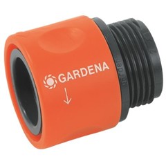 Gardena koppeling met 3/4 inch buitendraad