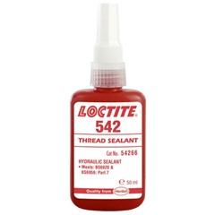Loctite 542 Schroefdraadafdichtingsmiddel (Fijne Schroefdraad en Hydrauliek) - 50 ML