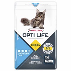 Opti Life Cat Sterilised/Light 7.5 kg Kip