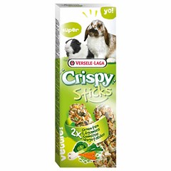 Versele-Laga Crispy Sticks Konijnen en Cavia's 2 x 55 g Groente