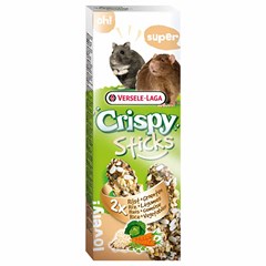Versele-Laga Crispy Sticks Hamsters en ratten 2 x 55 g Groente