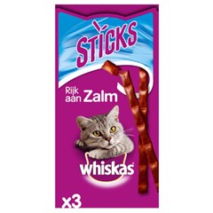 Whiskas Sticks 18 g Zalm