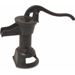 Handpomp gietijzer 1 1/4 inch binnendraad zwart type pitcher