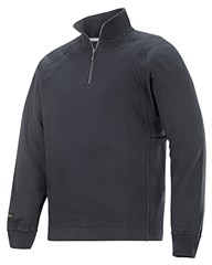 Sweater 1/2 Zip Sweatshirt met MultiPockets™, Staalgrijs  (5800)
