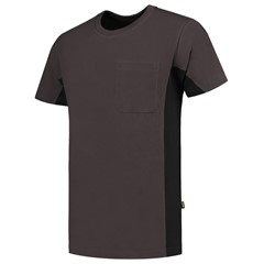 Tricorp T-Shirt Workwear 102002 190gr Donkergrijs/Zwart