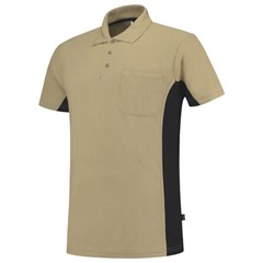Tricorp Poloshirt Workwear 202002 180gr Khaki/Zwart