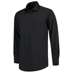 Tricorp Overhemd Heren Stretch Slim Fit Zwart