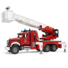 Bruder 02821 - Mack Granite Brandweer Ladderwagen 1:16