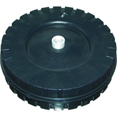 Grasmaaierwiel Cilinderb.12,7mm D.150 mm