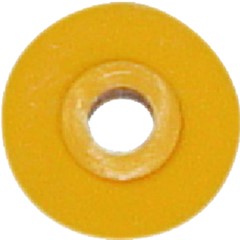 Ringen Cilinderboring 8,2mm Geel