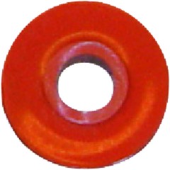 Ringen Cilinderboring 10,2mm Rood
