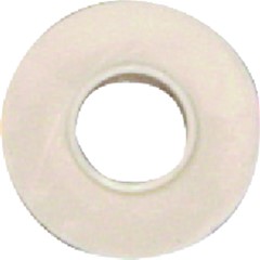 Ringen Cilinderboring 12,7mm Ivoorwit