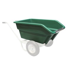 Bak van Kantelbare Kruiwagen 250 liter Groen