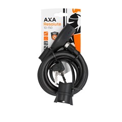 AXA Kabelslot Resolute 10-150 incl. Houder Zwart