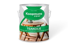 Koopmans Teakolie - 0,75 liter