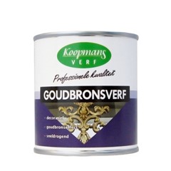 Koopmans Goudbrons verf 250 ml.