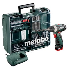 Metabo Accu Boor-Schroefmachine 10.8 Volt Powermaxx Bs Mobile Workshop