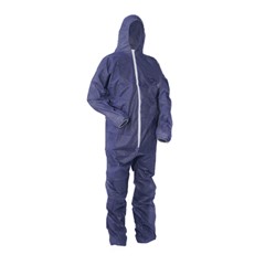 Overall disposable blauw xxl
