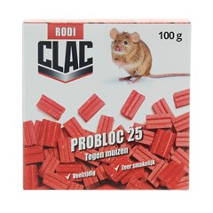Clac Probloc-25 Tegen Muizen 4x25 Gram