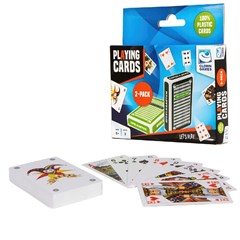 Clown Games Speelkaarten 100% Plastic Set 2