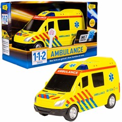 112 Rescue Racers Ambulance met Licht & Geluid