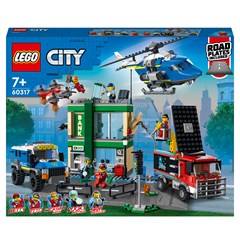 LEGO  City 60317 - Politieachtervolging Bij De Bank