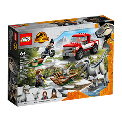 Lego 76946 Jurassic World Movie Blue & Beta Velociraptorvangst
