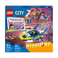 LEGO 60355 City Missies Waterpolitie recherchemissies