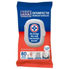 Blue Wonder Desinfectie Doekjes 80 Stuks