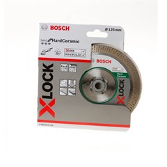 Bosch X-LOCK Diamantschijf Best For Ceramic - 125 x 22,23 x 1,6 x 10 mm