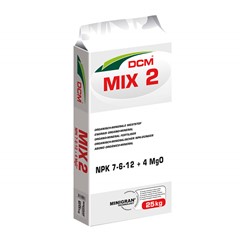 DCM MIX 2 NPK 7-6-12 + 4 MgO 25 kg