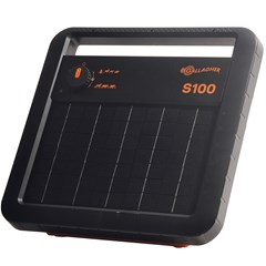 Schrikdraadapparaat S100 Solar (Incl. Gratis Grondpen) - Gallagher