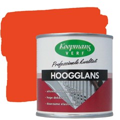 Koopmans Hoogglansverf  10 Oranje - 0,25 liter