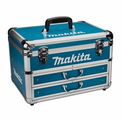 Makita Koffer Aluminium Leeg Blauw