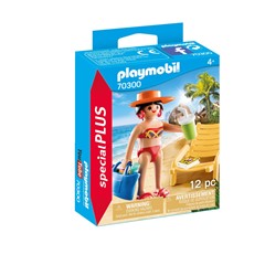 PLAYMOBIL Special Plus 70300 - Vakantieganger met strandstoel