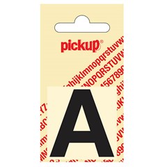Pickup Plakletter Helvetica Zwart - 40 MM