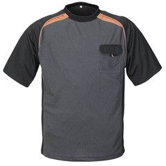 Terratrend T-Shirt Grijs/Oranje