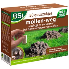 BSI Mollen-Weg Geurzakjes 50 Stuks