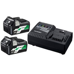 HiKOKI UC18YSL3 Multi Volt Batterijpack Met 2 Batterijen & Snellader