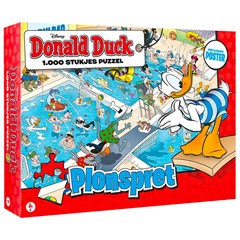 Puzzel Donald Duck Plonspret 1000 Stuks