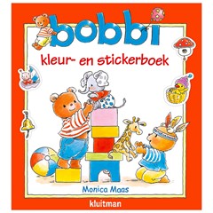 Bobbi kleur en stickerboek