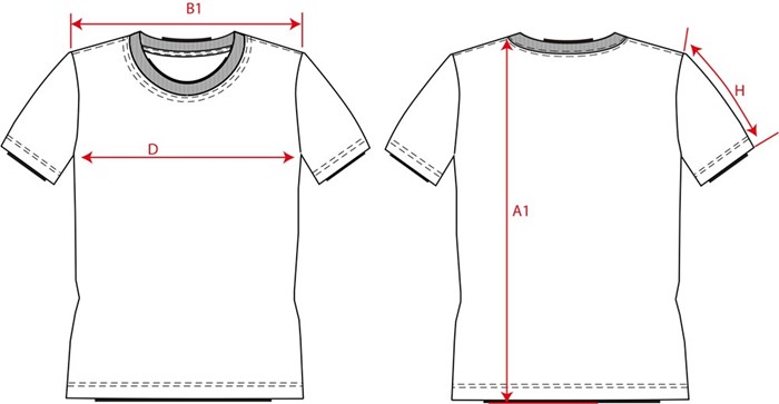 Tricorp T-Shirt Casual 101007 190gr V-Hals Marine Maat 3XL