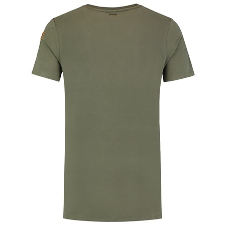 Tricorp T-Shirt Premium 104003 180gr Slim Fit V-Hals Army Maat L