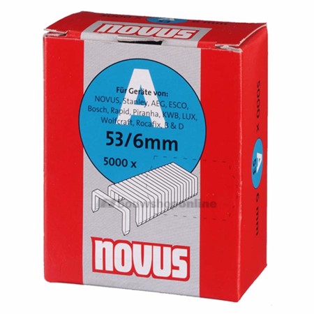 Nieten Novus A/53-06 Shopb. A53-06 2000 stuks