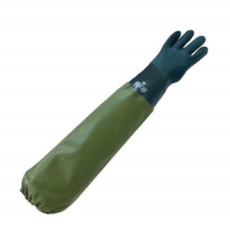 PVC Werkhandschoen Links Groen 70 CM