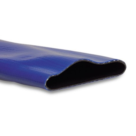 Blueflat Platte waterslang PVC 25 mm 10 bar Blauw - 100 meter