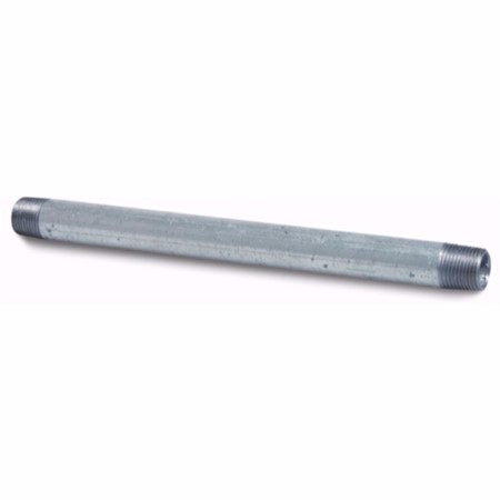 Mega Nr. 23 Pijpnippel staal verzinkt 1/4 inch buitendraad 150 mm