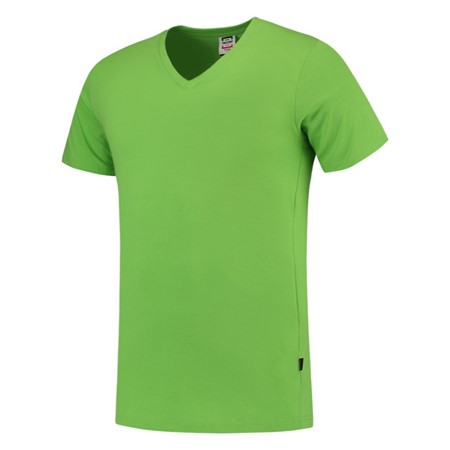 Tricorp T-Shirt Casual 101005 160gr Slim Fit V-Hals Lime Maat 2XL