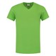 Tricorp T-Shirt Casual 101005 160gr Slim Fit V-Hals Lime Maat XS